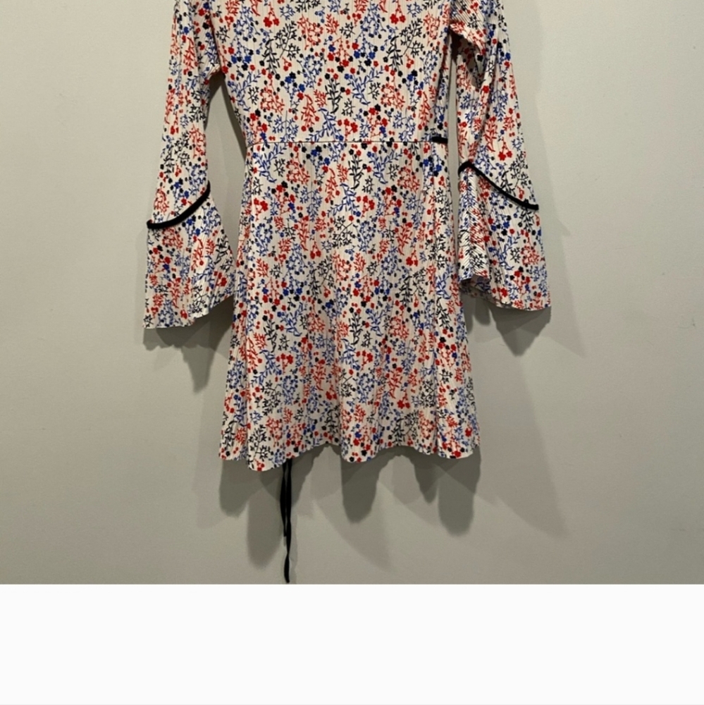 Topshop pleated wrap dress. - Picture 8 of 8